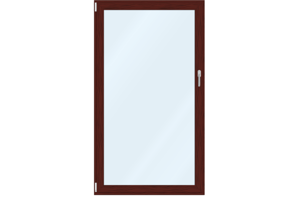 uPVC French-door mahagony