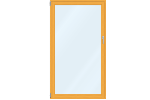 Alu-clad wooden French-door pine