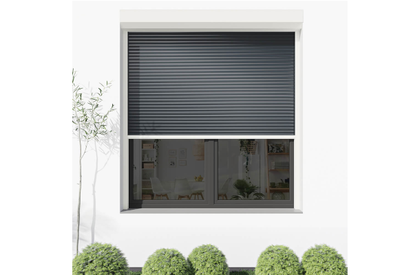 Roller shutters anthracite grey