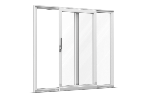 uPVC parallel tilt-and-slide door white