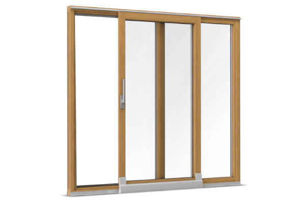 Alu-clad wood tilt-and-slide door meranti