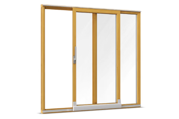 Alu-clad wood tilt-and-slide door pine
