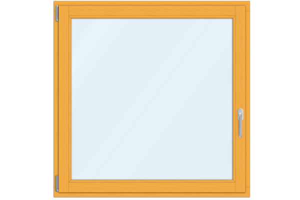 Wood window spruce