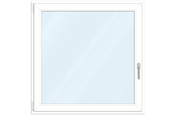 uPVC window white