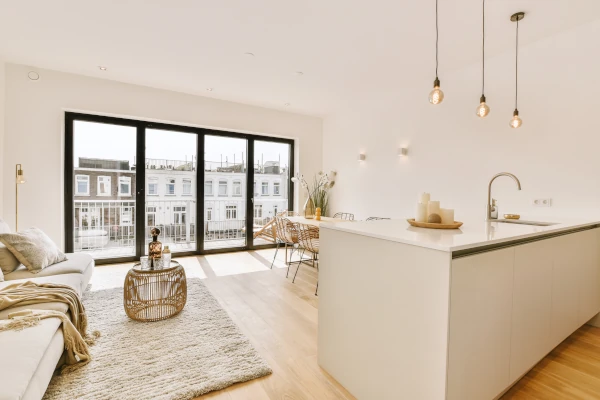 Aluminium-clad uPVC French doors