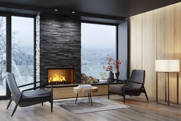 Aluminium-clad wood French doors