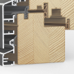 Layer-glued wood