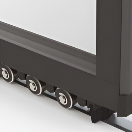 lower steel rail