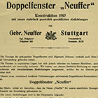 Patent Neuffer double window