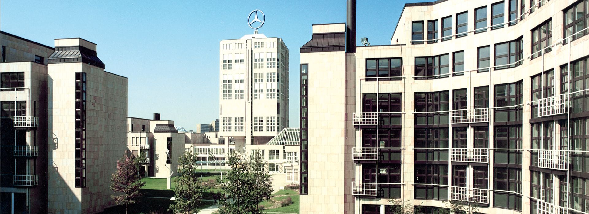 Project: Headquarters Daimler-Benz in Stuttgart - Möhringen, Germany