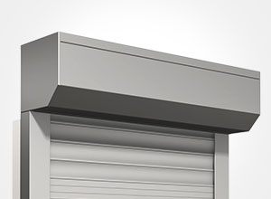 Roller shutter box