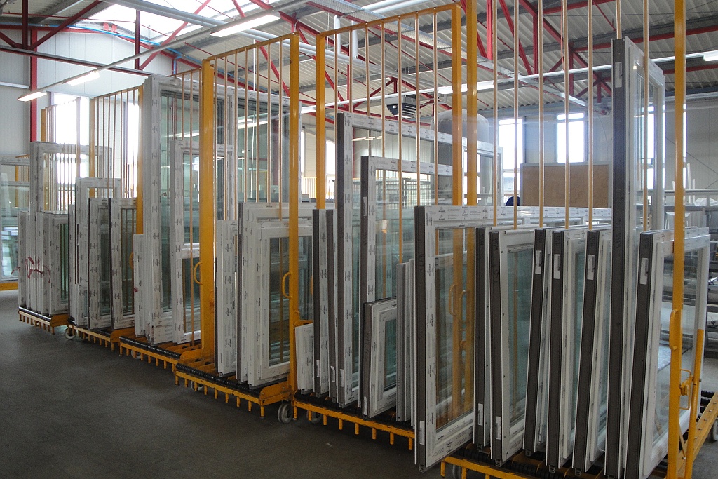 Finished uPVC frames