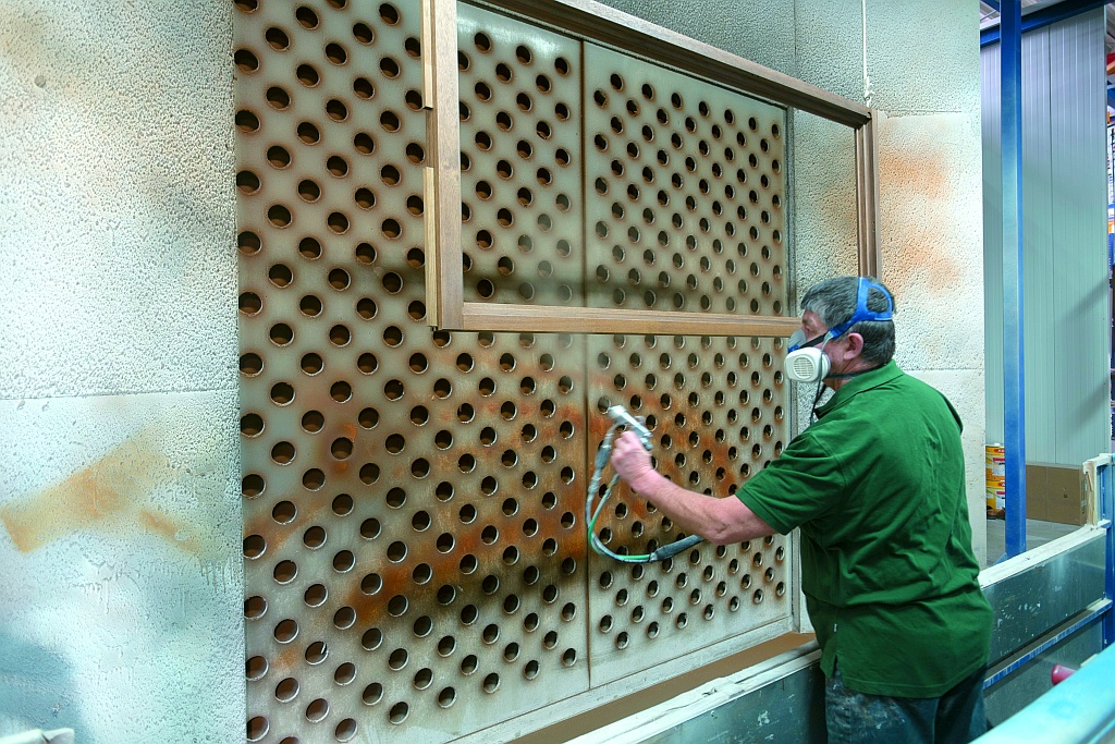 Finishing timber frames