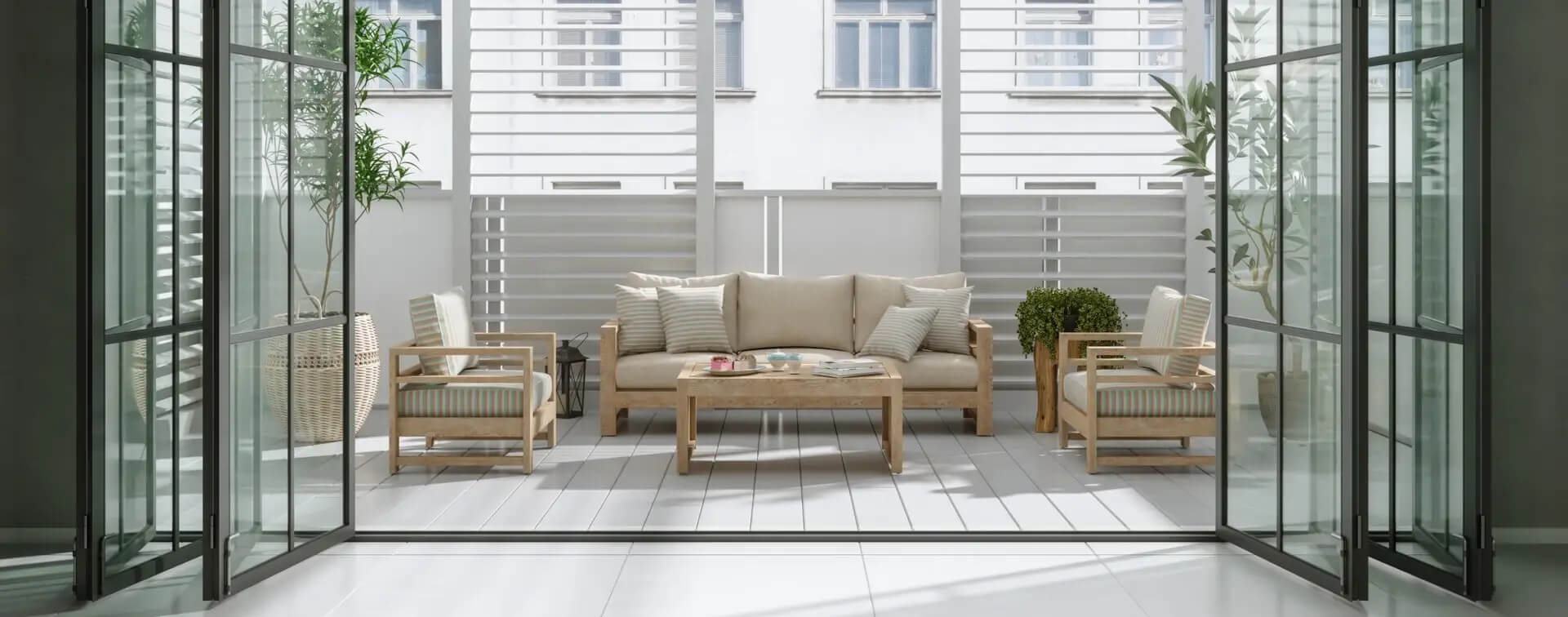 Bifold patio doors