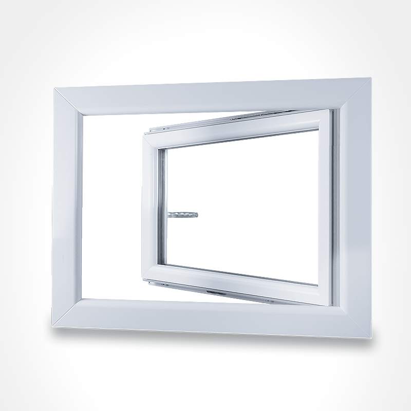 Basic uPVC basement window